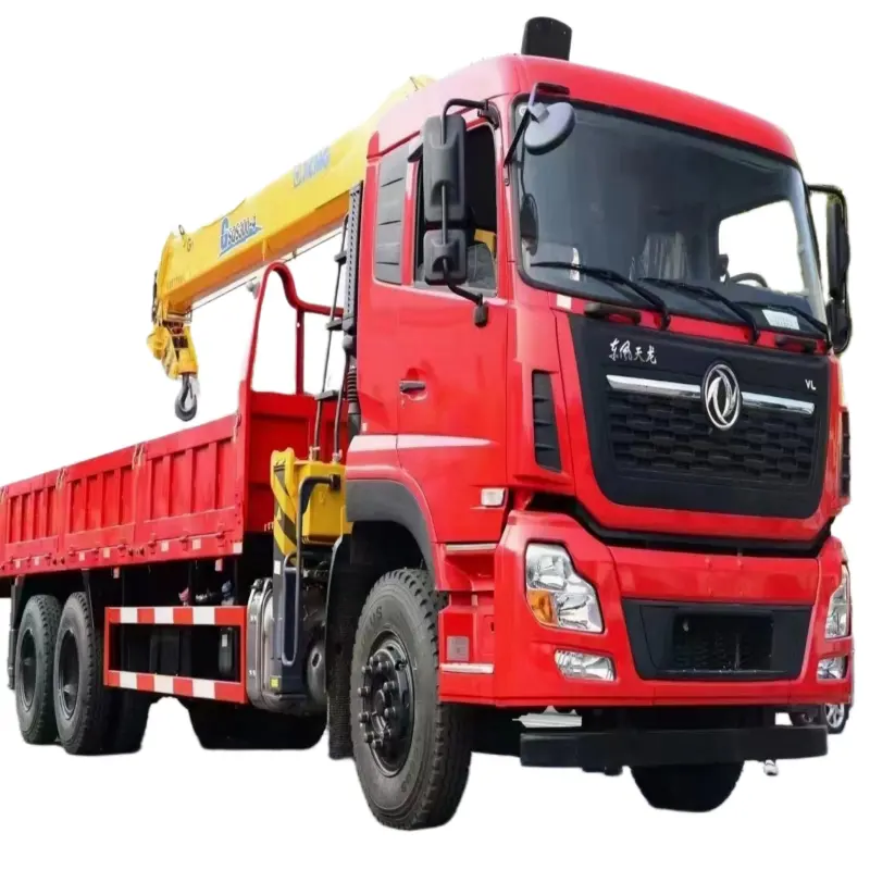 Chine 20ton camion à benne basculante grue montée sur camion hydraulique grue sur chenilles avec télécommande sans fil à vendre au Qatar
