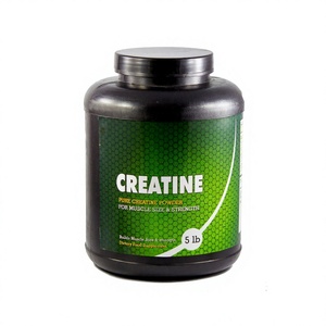 Poudre de créatine monohydrate compatible avec le régime cétogène, sans gluten, pour la perte de poids et la croissance musculaire chez l'adulte, récupération rapide - Product Image 1