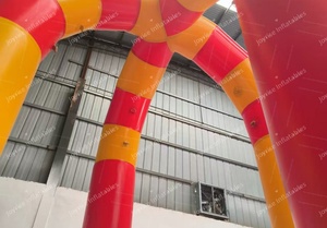 Joyrise 4.5m cao kín 0.55mm PVC Inflatable thư bị trả lại Trampoline Bungee nhảy trò chơi cho trẻ em người lớn Inflatable lâu đài 500kg - Product Image 3