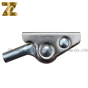 180 Độ Đơn Phương Trắng Kẽm Nhật Bản Khóa 5 Tốc Độ 180 Độ Ống Ngắn Di Chuyển Bản Lề Cho Ghế Sofa Phần Cứng Sắt 35Mm - Product Image 3