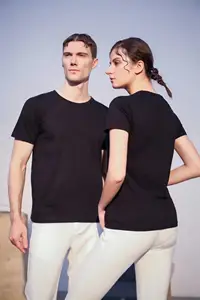Tee gömlek moda o-boyun tasarımcı siyah erkek t-shirtü kadınlar