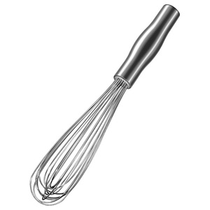 304 Stainless Steel Egg Beater Manual Mixer Cream Whipper Kitchen Baking Tool 10 Wire Whisk For Eggs And Milk - Product Image 2