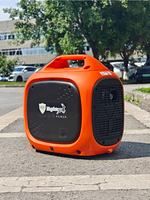 Generador Portátil de Gasolina Silencioso y Ecológico de 2kW y 4 Tiempos, Directo de Fábrica, con Certificación CE, para Uso Doméstico y Exterior, Energía de Respaldo, Envío Inmediato