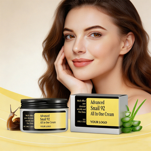 Crème tout-en-un avancée à la bave d'<span class=keywords><strong>escargot</strong></span> 92 en gros – Hydratant <span class=keywords><strong>anti</strong></span>-rides pour le visage, atténue les ridules, soin nourrissant pour la peau - Product Image 1