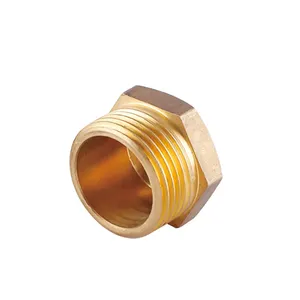 High Quality Threaded Pipe Connection Fittings Brass Plug Male CE Round Pvc Pressure Threaded Male / Female Reducing Bush 200