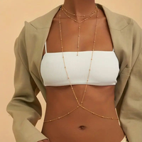 Offre Spéciale été plage bijoux de corps Sexy or argent corps chaîne ventre taille chaîne pour les femmes