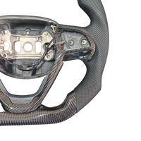 Volante Deportivo de Fibra de Carbono y Cuero con Calefacción para Jeep Wrangler JL y Gladiator |   Mejora Todoterreno para Todas las Estaciones
