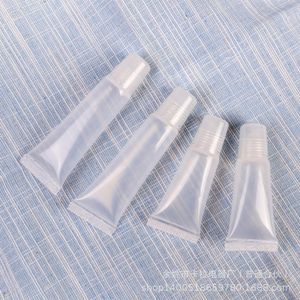 Tubos Cosméticos de 5 y 10g, de Plástico con Boquilla Inclinada y Tapa de Rosca, para Brillo Labial, Tinte Labial, Hidratante, Origen China, Personalizables - Product Image 2