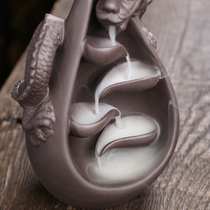 Décor moderne de bureau à domicile brûleur d'encens à cascade arabe brûleur d'encens à reflux chinois créatif <span class=keywords><strong>Dragon</strong></span> - Product Image 5