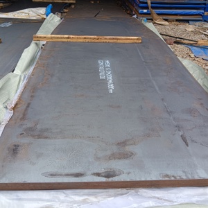 Tôle d'acier laminée à chaud Q235B Q355b en acier au carbone Ms 1,2 mm-8 mm d'épaisseur Plaque d'acier doux - Product Image 1