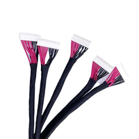 Harness Kabel Sinyal Kustom dengan Konektor Bulat 7 Pin dan 7 Kutub untuk Peralatan Pemantauan dan Perangkat Elektronik