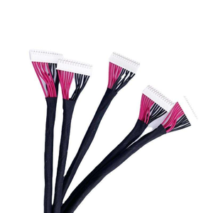 Kabel Holter ECG dan Kabel Harness Medis dengan Konektor Bulat 7 Pin dan Konektor 7 Kutub untuk Instrumen Biomedis dan Monitor - Product Image 1