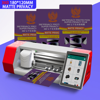 Protector de Pantalla de Privacidad 360 MATTE de TPU, 180*120mm, Anti-Espía, Anti-Rayones, 4 Capas, Transparente, Suave, Impermeable para Teléfono Móvil y Cámara