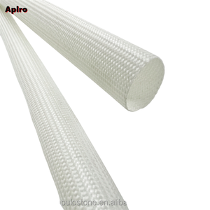 توريد المصنع كم من الألياف الزجاجية عالية الحرارة ، أنبوب العادم ، مقاوم للحرارة - Product Image 1