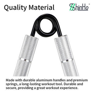 Agarrador de Mano Personalizado Shinho, Dispositivo de Fortalecimiento de Agarre Ajustable de Aluminio, Ejercicio de Dedos para Entrenamiento Físico - Product Image 3