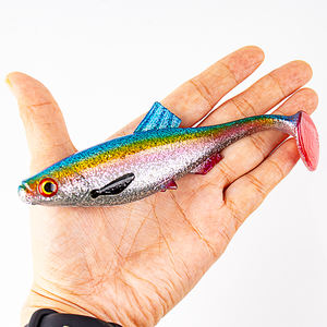 DriftCatch 15cm 20g Leurre souple en PVC - 8 couleurs, appât de poisson réaliste pour le marlin, les prédateurs de rivière et d'eau salée - Product Image 6