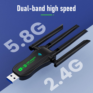 Adaptateur Wifi double bande 1300 Mbps <span class=keywords><strong>Antenne</strong></span> Wifi Adaptateur USB sans fil USB3.0 Carte sans fil haute vitesse Récepteur <span class=keywords><strong>PC</strong></span>/Ordinateur portable - Product Image 3