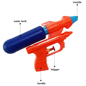 2024 pazzo estate all'aperto perfetto per il divertimento estivo colorato leggero in plastica pistola ad acqua per bambini giocattolo gioco tiro pistola ad acqua - Product Image 6