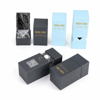 Boîtes coulissantes en carton jetables vides de 1 ml et 2 ml pour cartouches, personnalisables, résistantes aux enfants, avec estampage à chaud