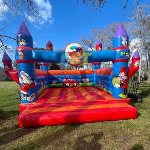 Maison de saut commerciale videur gonflable maison de rebond de canard jaune grands châteaux sautants à vendre <span class=keywords><strong>location</strong></span> de fête de <span class=keywords><strong>luxe</strong></span> - Product Image 4