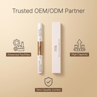 Sérum de croissance des cils et des sourcils à double tête, formule peptide, allongeant, sans prostaglandine, certifié GMPC, marque privée, vente en gros
