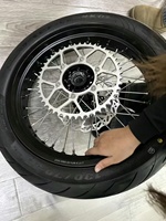 Pneu de motocross Surron Ultra Bee 17'' 100/80-17 130/70-17, jeu de jantes en alliage Supermoto avec pneus CST Street en stock