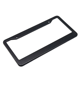 Nuovo Porta <span class=keywords><strong>Targa</strong></span> in Fibra di Carbonio, Design Semplice Universale, Accessorio <span class=keywords><strong>Auto</strong></span> Esterno Molto Venduto - Product Image 6