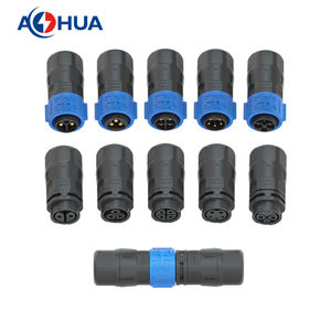 Hoge Kwaliteit 5 Manieren Stroomsignaalkabel Connector 2 + 3P Ronde Bajonet Mannelijke Vrouwelijke Montage Plug 35a Plastic Connector K25 Ip68 - Product Image 4