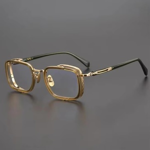 Chất lượng cao B Titanium khung quang học chất lượng tốt Kính đọc sách cho nam giới phụ nữ kim cương hình dạng khuôn mặt trận đấu <span class=keywords><strong>Titan</strong></span> Khung kính - Product Image 2