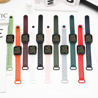 Jam Tangan Elektronik Digital LED Persegi Panjang Model Terbaru Grosir Pabrik, Fashion, Sporty, Bercahaya, Cocok untuk Pelajar, Outdoor, Pesta, Anak-anak, Unisex