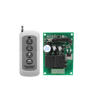 DC12V 24V PWM Wireless Remote Motor Speed Controller Forward Reverse Governor for Electric Dining Turntable Rotary Display Table