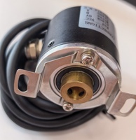 Capteur numérique optique à encodeur rotatif, arbre de 6 mm, personnalisable, 5-24 V CC, 10000 tr/min, communication RS485, modèle NPN à collecteur ouvert 38H8
