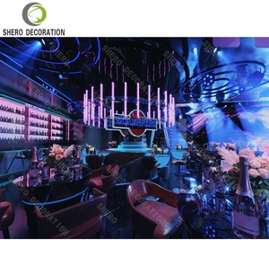 Diseño de discoteca de alta gama, muebles de lujo para discoteca, barra de bar personalizada, luces de DJ para decoración de discotecas - Product Image 1
