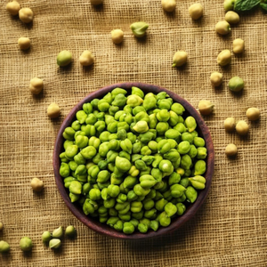 Bold Flavored Roasted Immature Green Chickpeas Snack-Fresh/Frozen Options Crunchy Texture 18-Month <b>Shelf</b> Life Perfectly Packed - Product Image 1