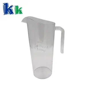 Food Grade Plastic Clear Bier Pitcher Plastic Bier Kruik Voor Bar Plastic Water Pitcher