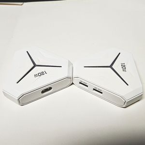 สายชาร์จแบบมีปลั๊ก US/EU/UK รุ่นใหม่ 120W ชาร์จเร็ว USB ที่ชาร์จติดผนัง PD ชาร์จเร็วหลายพอร์ตสำหรับโทรศัพท์มือถือ - Product Image 5