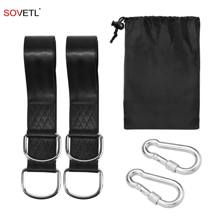 Регулируемый легкий устойчивый к ультрафиолетовому излучению ремешок для кемпинга наружные подвесные лямки гамаки UHMWPE ремешок