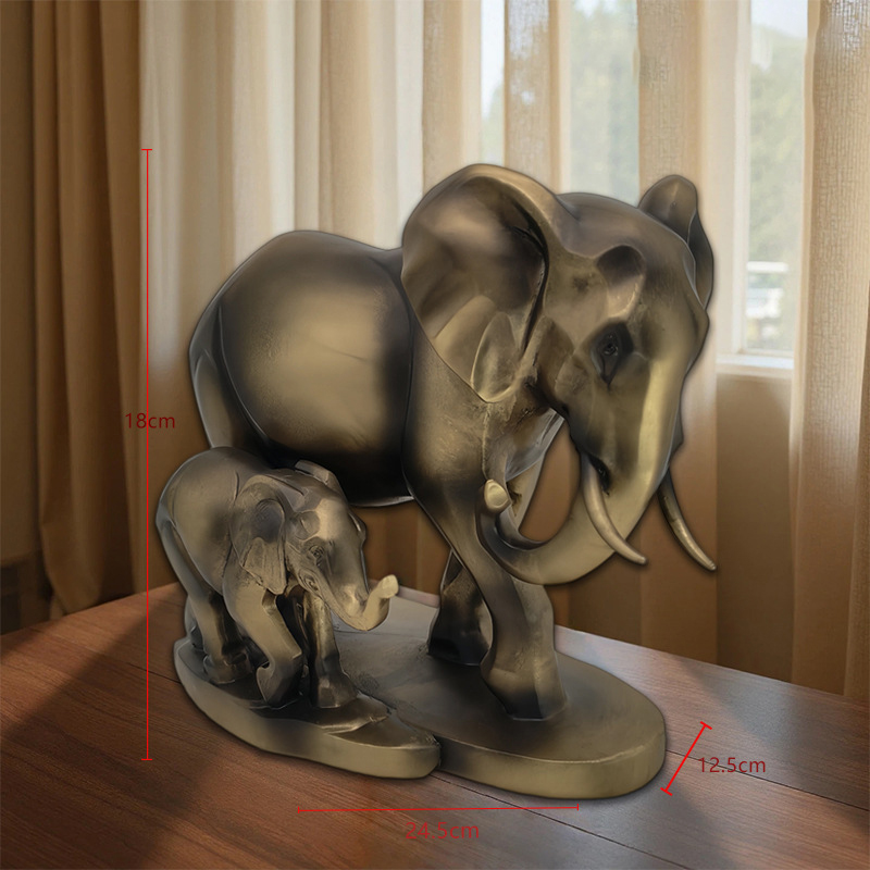 Mother and Child Elephant