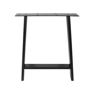 Removable Black Forged Cast Iron A-Type <b>Table</b> <b>Legs</b> for Outdoor & Living Room Use DIY Metal Furniture <b>Legs</b> - Product Image 2