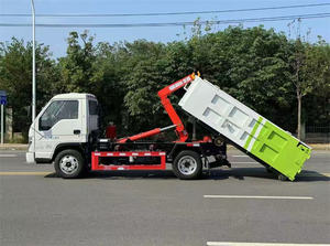 Prix réduit Nouveau camion poubelle Forland 4x2 diesel manuel avec mini-grue à bras hydraulique - Product Image 6