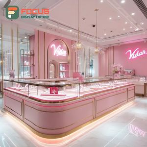 Muebles Minimalistas para Joyería, Mostrador de Exhibición para Tienda de Marca con Superficie Pulida - Product Image 2