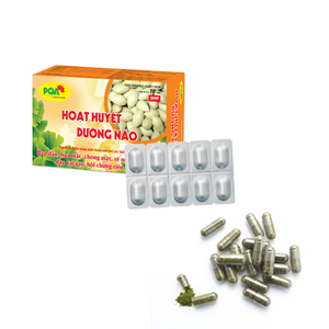 Cápsulas de Suplemento Herbal para la Salud del Cerebro y la Circulación Sanguínea, Apoyo Nervioso y Cerebral, Ayuda para el Sueño en Adultos, Apoyo para la Anemia - Product Image 1