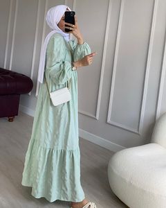 Muslimisches Kleid für Frauen Abaya Dubai Türkei Islamisches Gewand Arabische Lange <span class=keywords><strong>Jelaba</strong></span> Femme Musulman Abayas Kleider für Frauen - Product Image 6