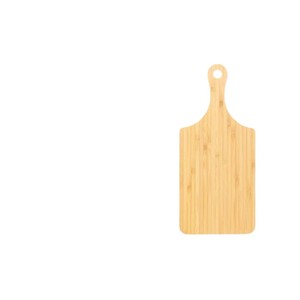 Planche à découper en bambou avec poignée pour pizza, fruits, pain, steak, usage en cuisine, matériau en bois de couleur unie, style simple - Product Image 3