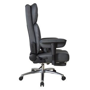 Neuer großer und hoher ergonomischer 180-Grad-Liegestuhl aus Leder mit hoher Rückenlehne und verstellbarer Armlehne - Product Image 3