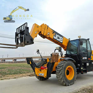 Chargeur télescopique JCB 540 d'occasion de haute qualité avec composants de base moteur de roulement de boîte de vitesses de pompe à moteur à vendre - Product Image 4