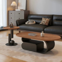 Table basse moderne décontractée en bois massif blanc de style luxueux avec tiroir de rangement, niveau E1, petite table pour appartement, salon, meubles de maison