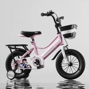 Bicicleta Infantil para <span class=keywords><strong>Niños</strong></span> de <span class=keywords><strong>3</strong></span> <span class=keywords><strong>Años</strong></span> y Niñas de 5 <span class=keywords><strong>Años</strong></span>, Bicicleta de Pedales con Ruedas de 14 Pulgadas y Ruedas de Entrenamiento - Product Image 6