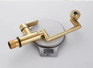 <span class=keywords><strong>Rubinetto</strong></span> Moderno per Lavabo con Braccio Articolato a <span class=keywords><strong>1080</strong></span> <span class=keywords><strong>Gradi</strong></span>, Miscelatore Acqua Calda e Fredda - Product Image 6