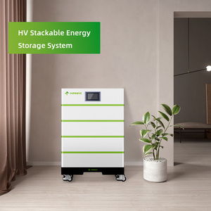 แบตเตอรี่ลิเธียมโซลาร์แรงดันสูง 15kWh 20kWh 30kWh ชุดแบตเตอรี่เก็บพลังงาน HV แบตเตอรี่ไอออน 192V 240V 384V 48V100AH แบบเรียงซ้อนแรงดันสูง - Product Image 2